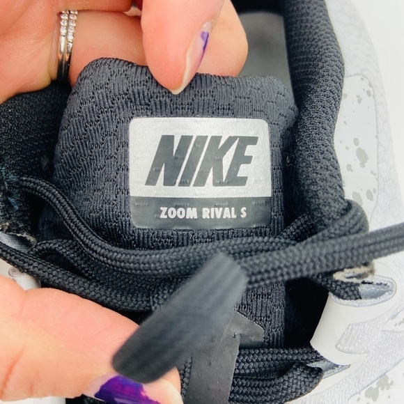 NWOT NIKE Men's Zoom Rival S 9 Track & Field Running Shoes with Black Spikes 13 - Picture 7 of 10